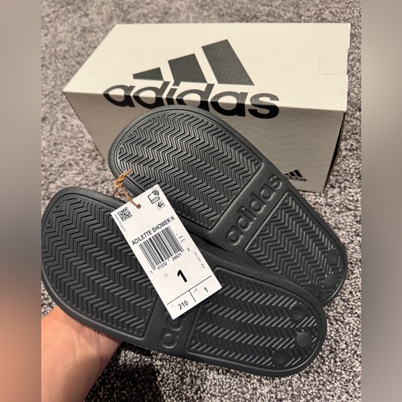 Adidas Adilette Shower Sandals- Kids - Picture 3 of 4
